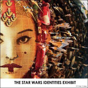 Exhibition Posters and TV Spot For Star Wars Identities Exhibit by Bleublancrouge.