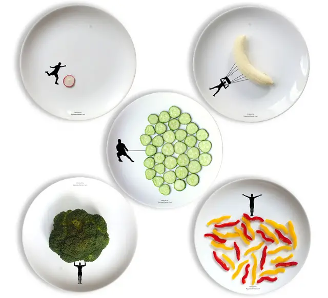 Read more about the article New Sport Plates For Interactive Food Fun By Designer Boguslaw Sliwiński.