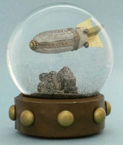 Steampunk Snow Globes By Camryn Forrest. One Of A Kind Shakeable Art.