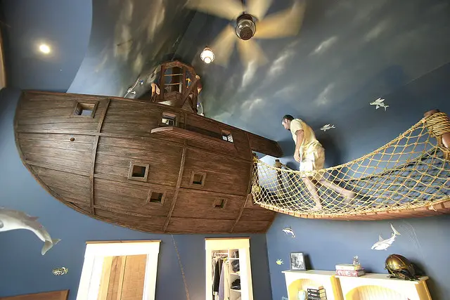 pirate ship kids room