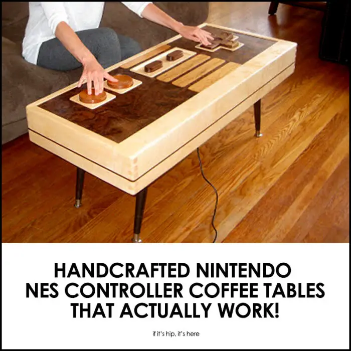 Read more about the article Handcrafted Nintendo NES Controller Coffee Tables – And They Actually Work!