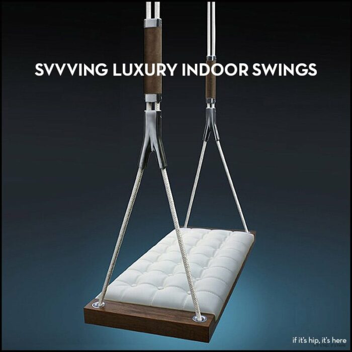 Read more about the article Svvving, A Handmade Luxury Indoor Swing For Grown-Ups In 19 Beautiful Models.