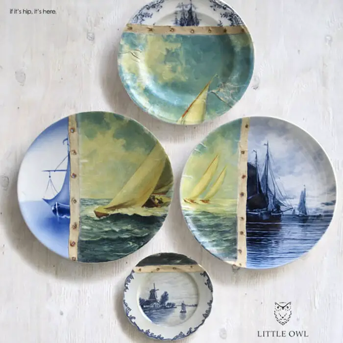 Read more about the article Little Owl Design’s Altered Perspective – Plates As Canvas