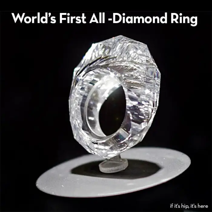 Read more about the article Remember That "World’s First All Diamond Ring" ? I Do, So Here’s Some New Photos.
