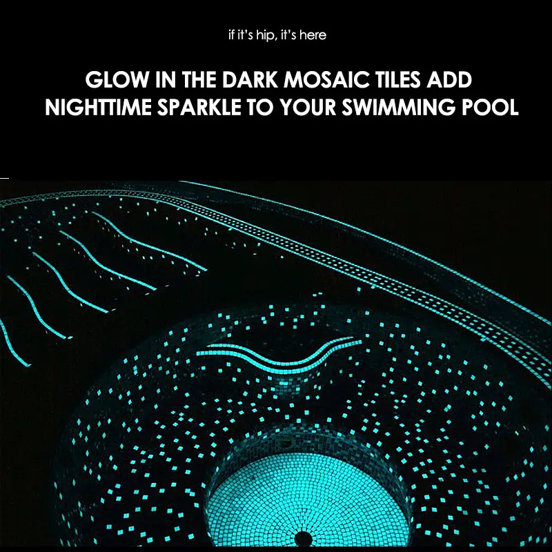 Glow In The Dark Mosaic Tiles for the home and pool