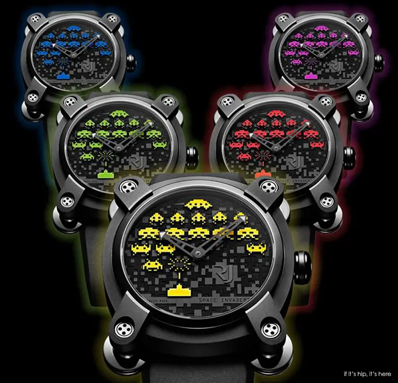 space invader watches