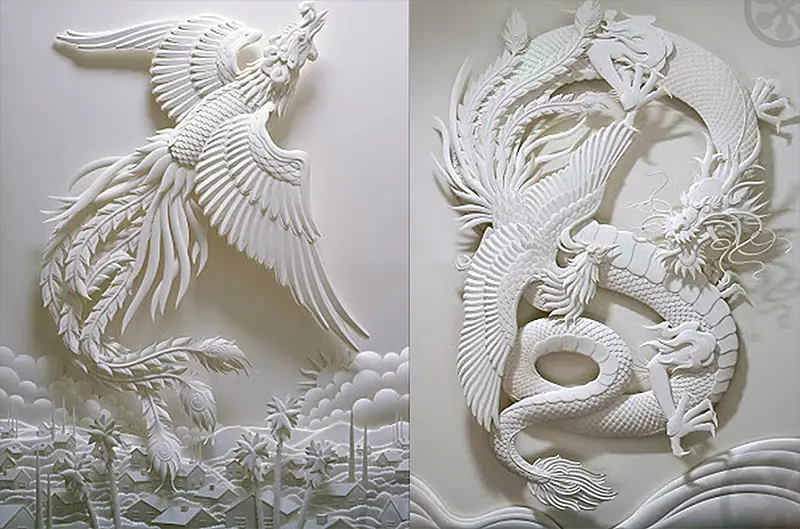 Jeff Nishinaka Paper Sculpting