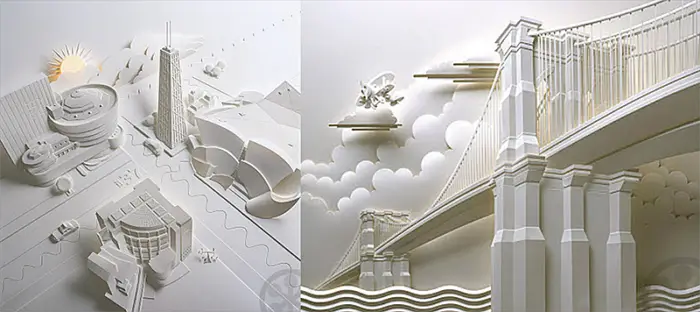 Paper art by jeff nishinaka