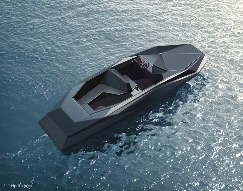 Z boat by zaha hadid