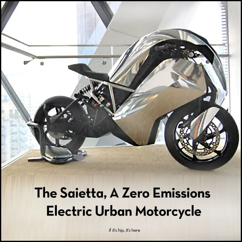 Saietta electric urban motorcycles IIHIH