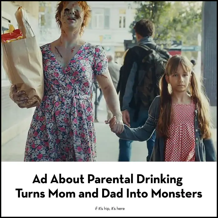 Read more about the article Finland’s Powerful Ad About Parental Drinking Turns Mom and Dad Into Monsters.