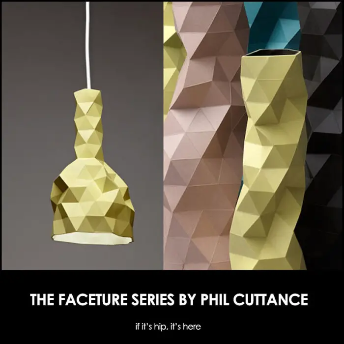 Read more about the article The FACETURE Machine and the Unusual Molded Vases, Lamps and End Tables by Phil Cuttence.