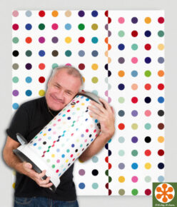If You Think Damien Hirst’s Work Is Trash, You’re Right. The New Damien Hirst Limited Edition Dotted Vipp Bin.