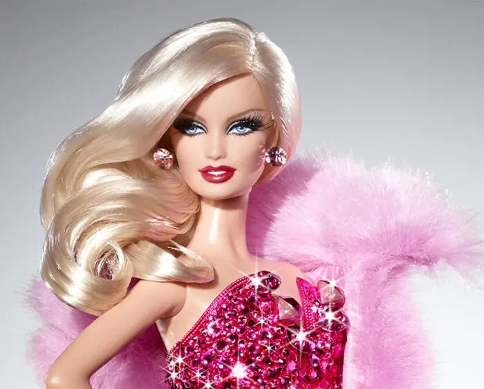 pink diamond barbie 1 head