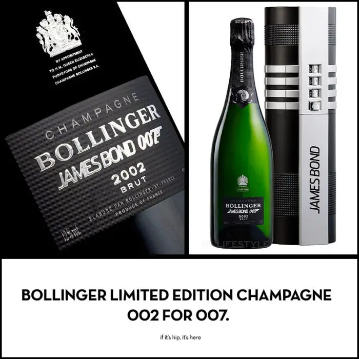 Read more about the article Brut for Bond. Bollinger Limited Edition Champagne 002 for 007.