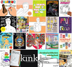 The Coolest Coloring Books For Grown-Ups Part III – 25 New Adult Coloring Books.