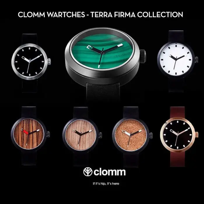 Clomm Watches Terra Firma Collection