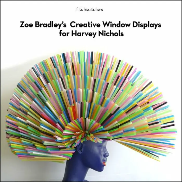 Read more about the article Zoe Bradley Does Windows. Amazingly Creative Displays for Harvey Nichols.