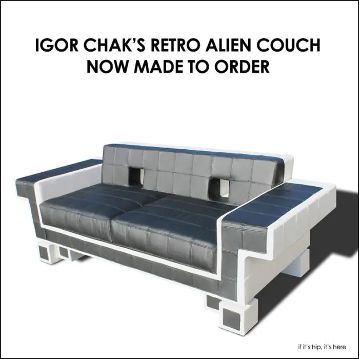 Space Invaders Alien Couch