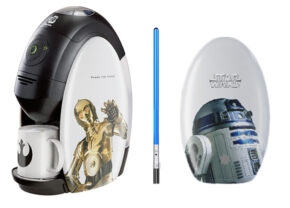 Star Wars X Nestle Coffee Machines Complete With Light Saber Stirrers and Mugs.