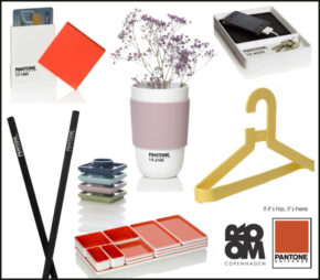 Pantone Chopstix and Hangers? The Mood Food Collection and More New Products by Room Copenhagen for Pantone Universe.