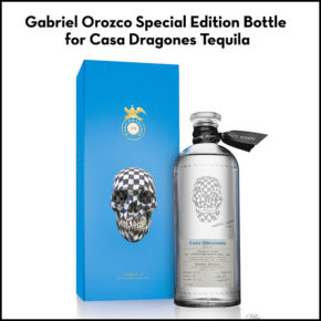 Gabriel Orozco Special Edition Bottle for Casa Dragones Tequila.