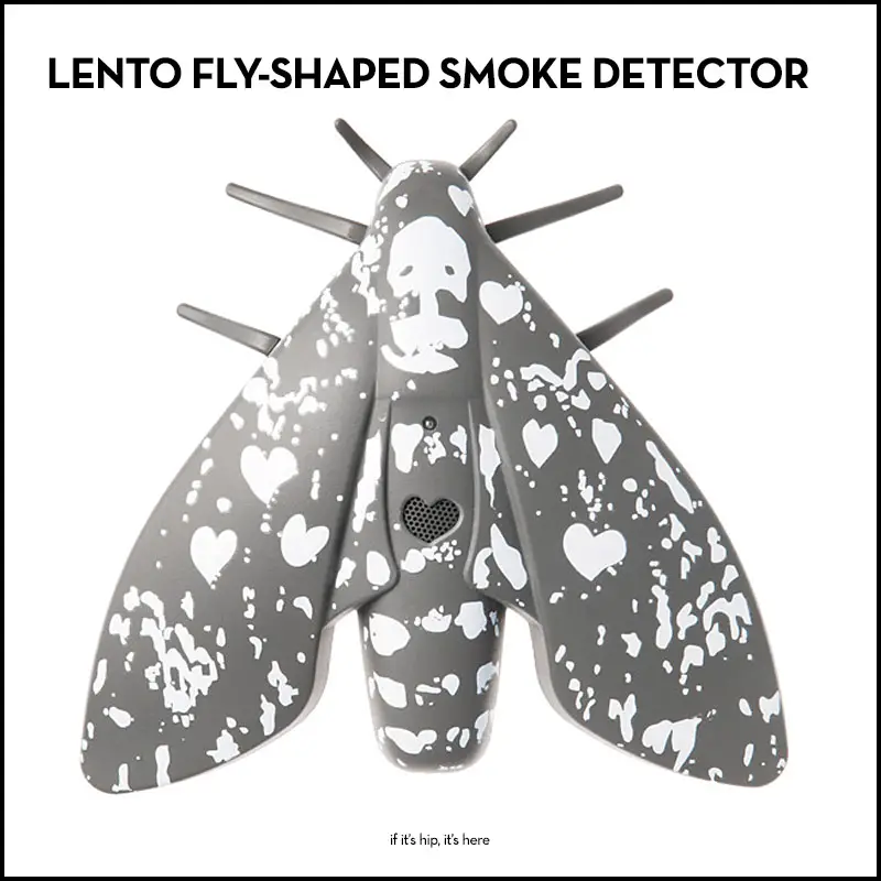 lento fly-shaped smoke detector