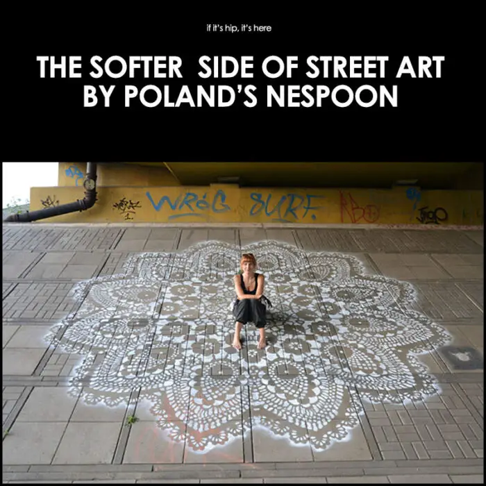 Read more about the article Urban Lace. The Softer Side of Street Art by Poland Artist NeSpoon.