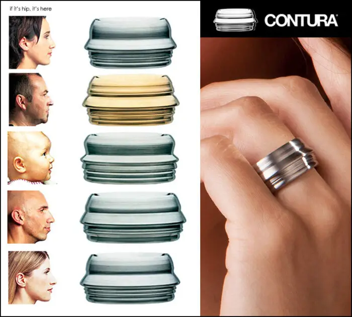 Contura Rings by Thomas Geison