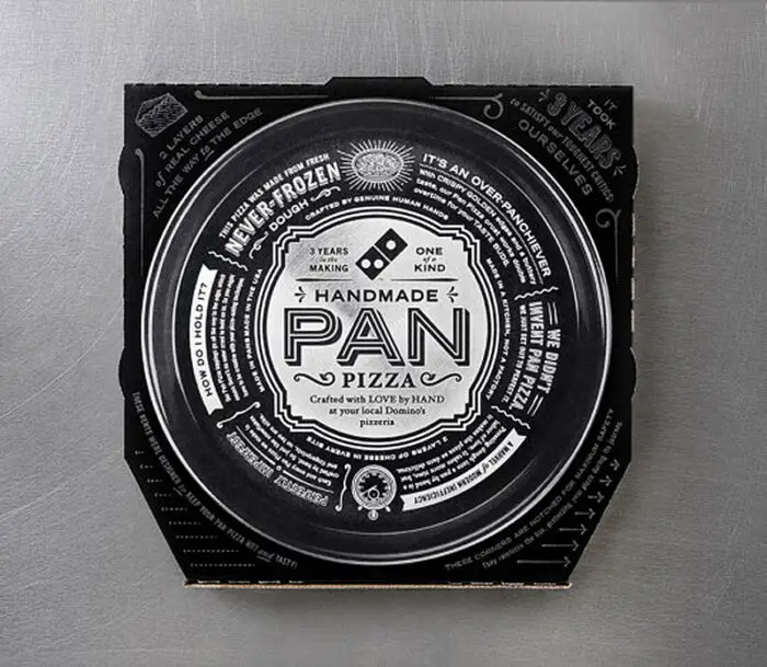 Read more about the article CP+B Dresses Up Domino’s Handmade Pan Pizza In A New Box.