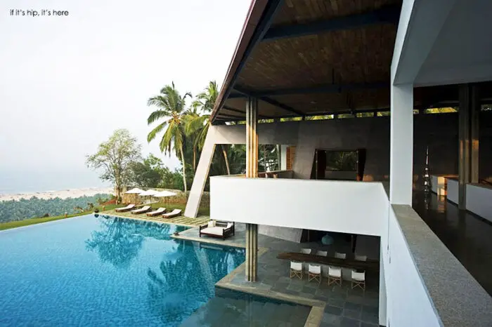 Read more about the article Modern Luxury Home in India Boasts An Enormous Infinity Pool, Angular Architecture and Serene Interiors.