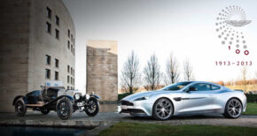 Aston Martin Celebrates 100 Years With Special Logo, Short Film, Big Stunt and 100 Exclusive Centenary Editions.