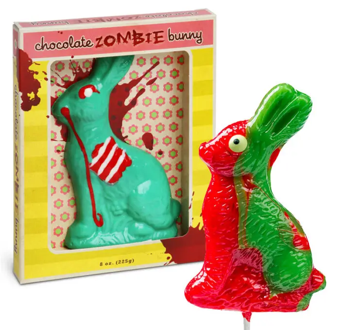 Read more about the article Zombie Easter Bunny and Zombie Bunny Lollipops.