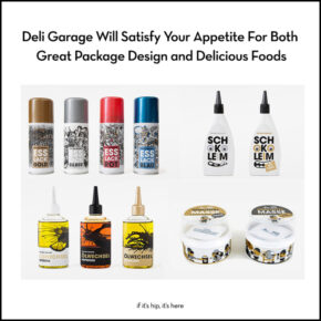 The Deli Garage Will Satisfy Your Appetite For Both Great Package Design and Delicious Foods.