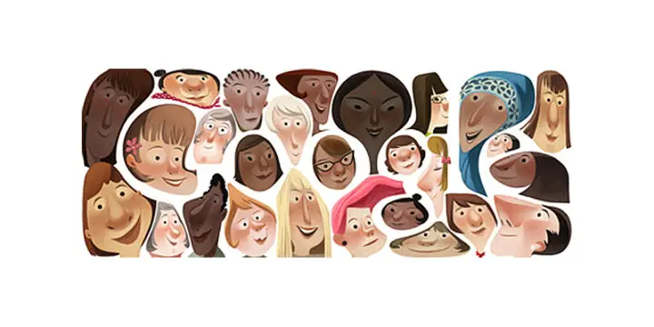 The Evolution of Today’s Women’s Day Google Doodle By Betsy Bauer.