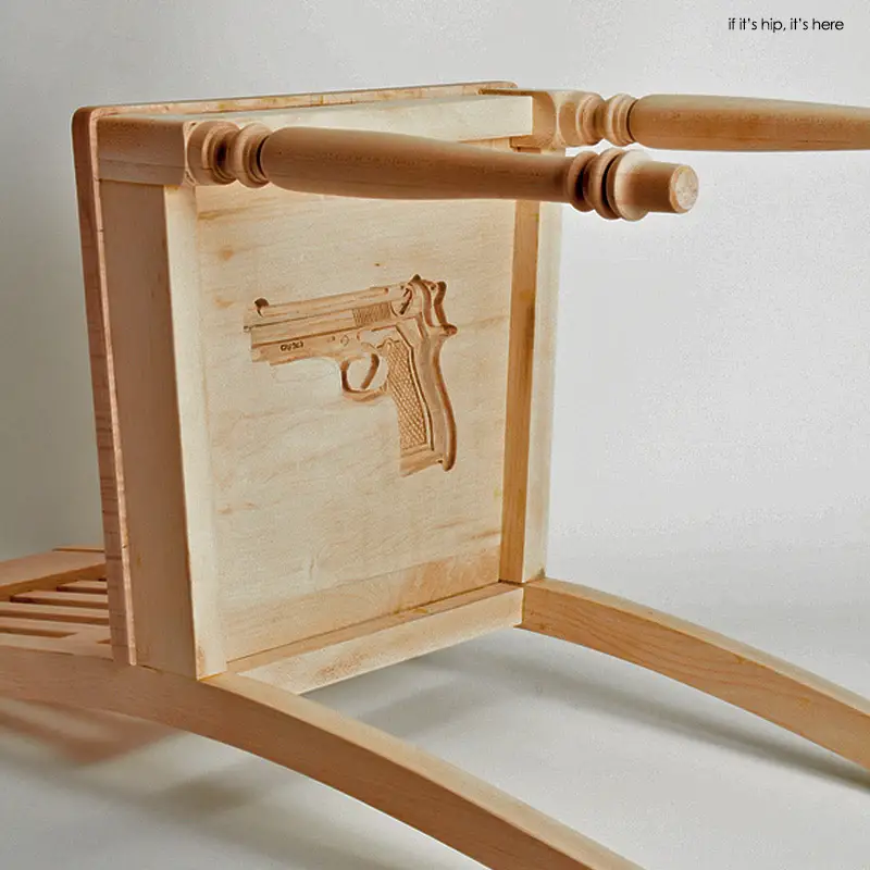 Read more about the article Gun Chairs (Or New York Chairs) by Sebastian Errazuriz