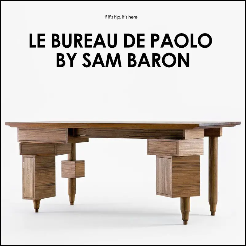 Sam Baron Wood Desk