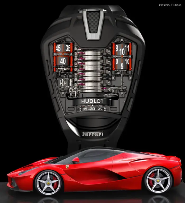 Read more about the article Gentlemen, Start Your Watches. Hublot’s MP-05 "LaFerrari"