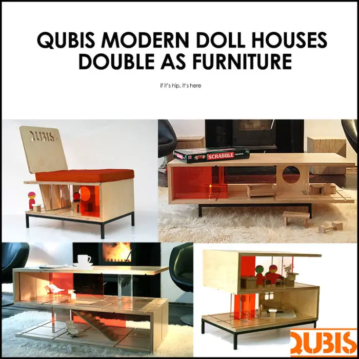 Read more about the article Qubis – Amy Whitworth’s Modern Doll Houses That Double As Furniture.