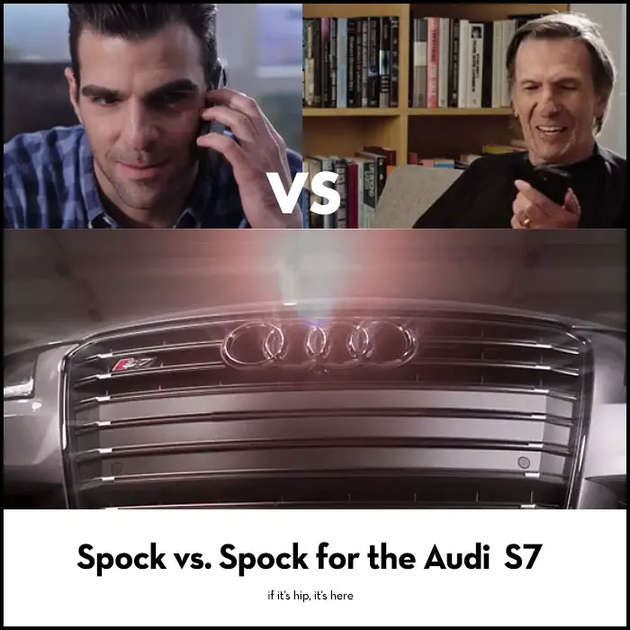 Read more about the article Geek Branding. Spock vs. Spock in New Two Minute Ad For The Audi S7.