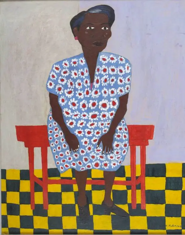 William H. Johnson, Mom Alice, 1944