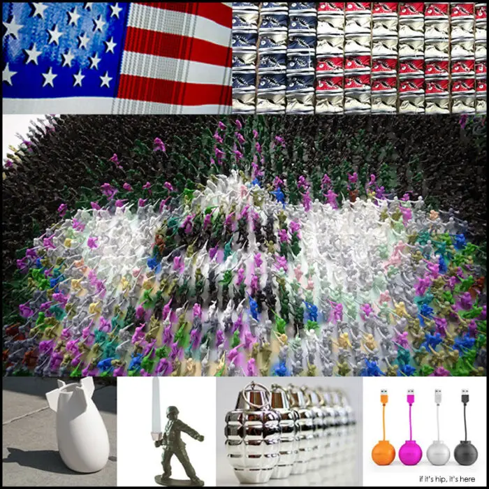 Read more about the article Memorial Day Posts: Military Inspired Design, Art and Objects.