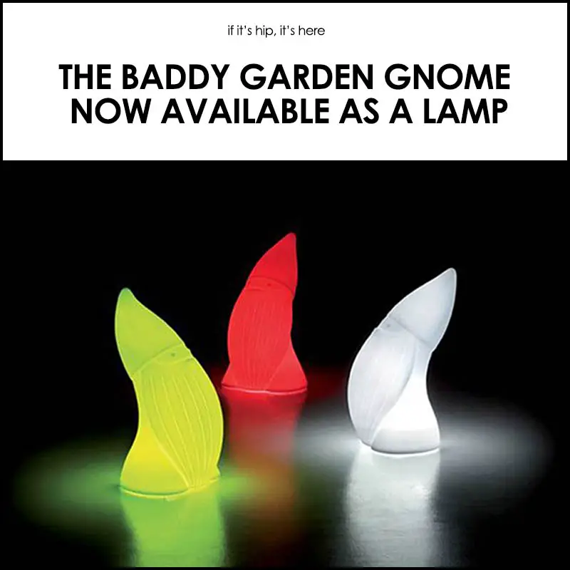 Baddy Gnome Lamp