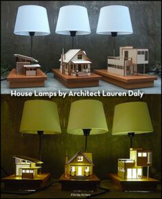 House Lamps by Architect Lauren Daley.