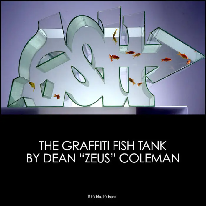 Read more about the article The Graffiti Fish Tank by Artist Dean Zeus Coleman