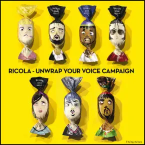 Ricola "Unwrap Your Voice" Packaging, Ad Campaign and Full Credits