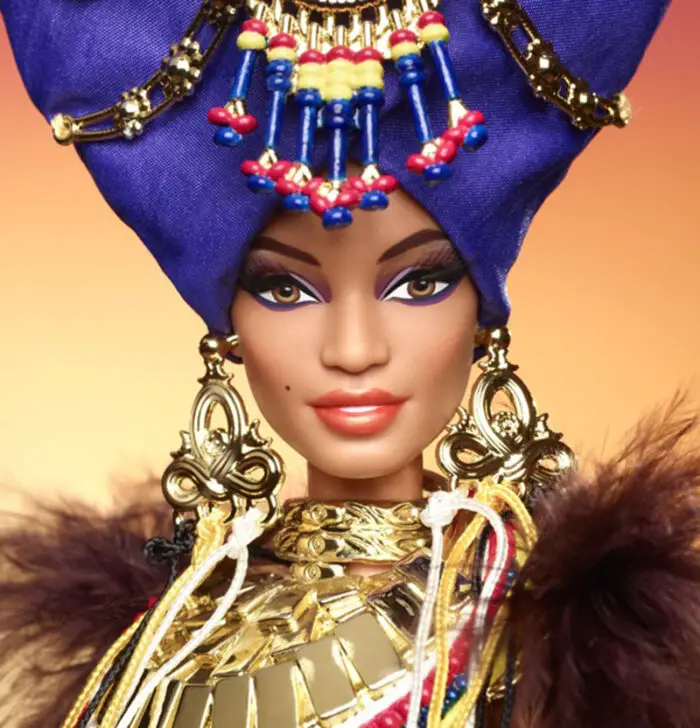 african queen barbie doll