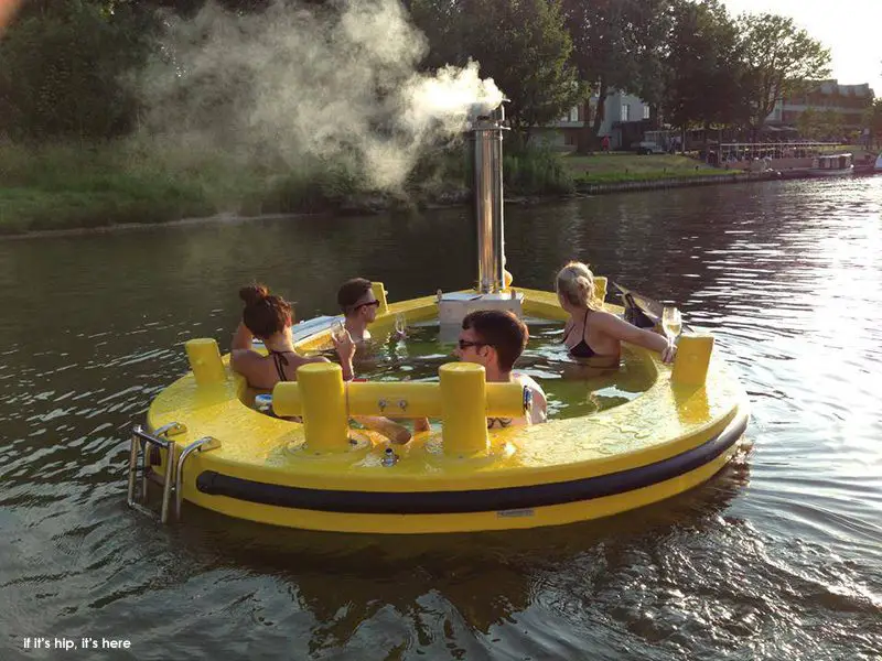 The HotTug Motorized Hot Tub