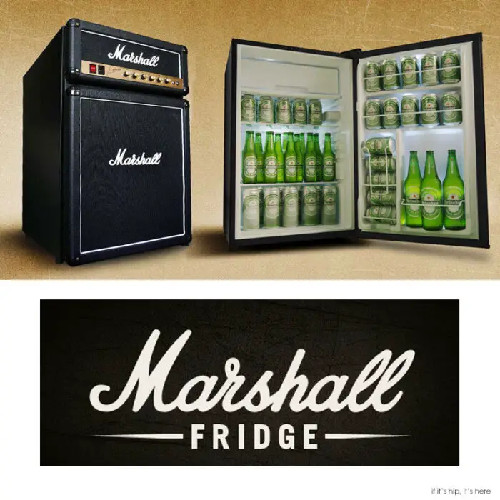 Greatest mini fridge ever! The Marshall Stack. : r/pics