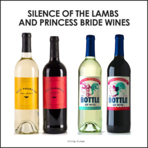 Silence of The Lambs and Princess Bride Wines for Drafthouse Cinemas